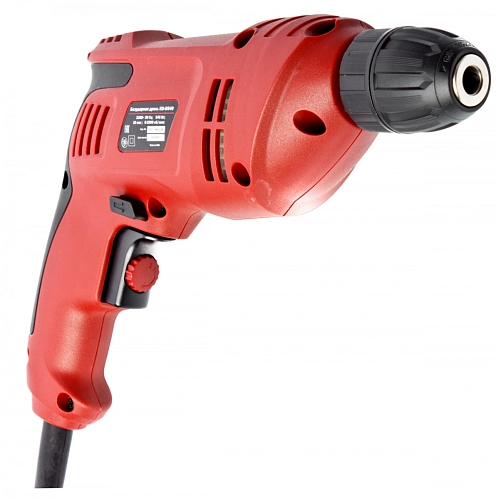 Дрель безударная RedVerg RD-D540 сетевая 540 Вт 0-2900 об/мин БЗП 1,5-10 мм