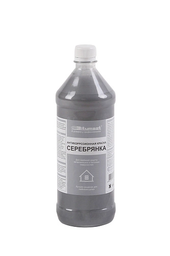 Краска антикоррозионная Bitumast Серебрянка 0,5 л / 20