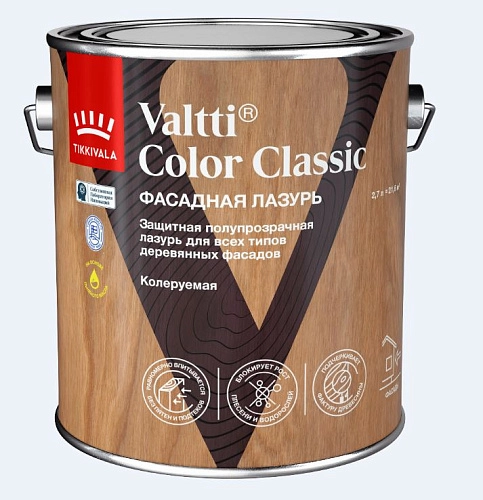 Антисептическое средство Tikkurila Valtti Color Classic Ec 2,7 л / 6