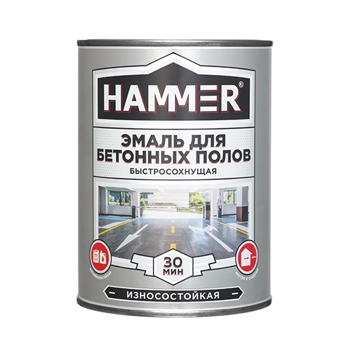 Эмали и краски  для бетонных полов