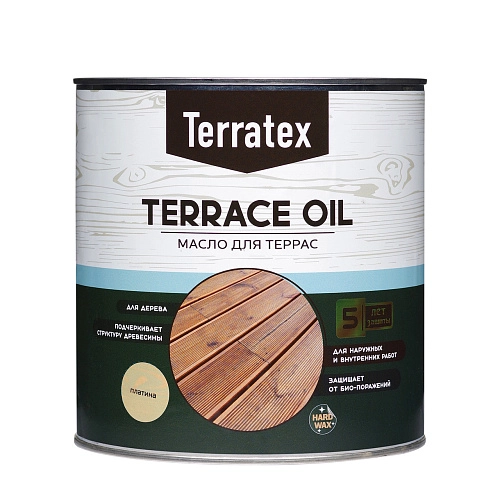 Масло для террас Terratex палисандр 2,2 л / 3