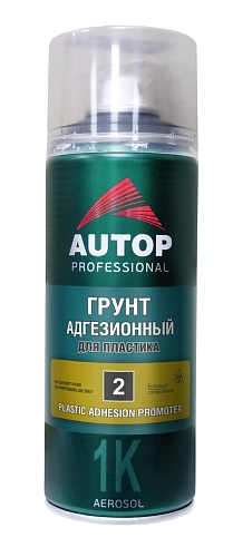 Грунт адгезионный д/пластика (№2) прозрачный AUTOP PROFESSIONAL 520 мл/6