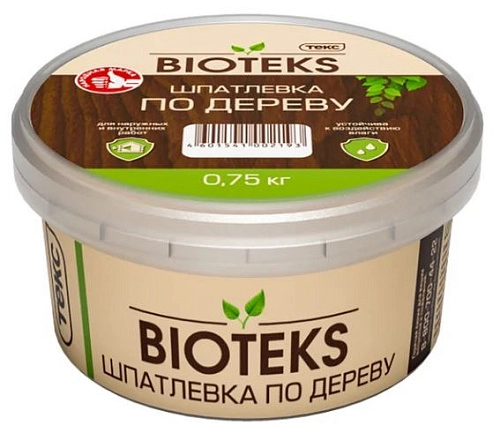Шпатлевка по дереву Текс Профи белая 750 мл / 16