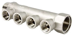 Коллектор Valtec VTc.550.N.0503 Ø3/4" на 3 выхода Ø1/2" внутр. резьба /2