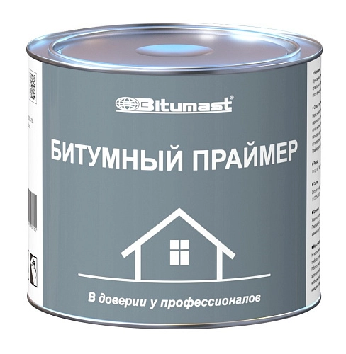 Праймер битумный Bitumast 2 л / 6