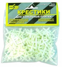 Крестики для плитки 2,5 мм (200 шт) 888 / 3980725 / 100***