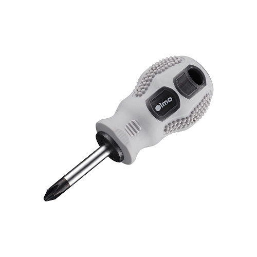 Отвертка крестовая Olmo 346741 PH2 38 мм хромированная сталь CRV, 20/144