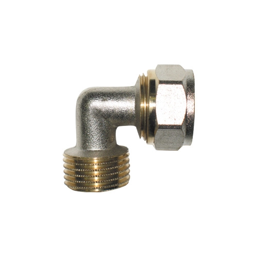 Угольник обжим. комбинир. Aqualink 00467 Ø16-3/4" ц-ш, 10/120