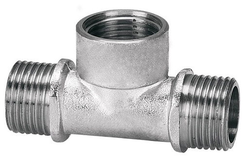 Тройник переход. Aqualink 02379 Ø1/2" н-в-н латун., 10/100