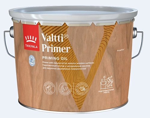 Грунтовка под антисептик Tikkurila Valtti Primer Pohjuste бесцветная 0,9 л / 6