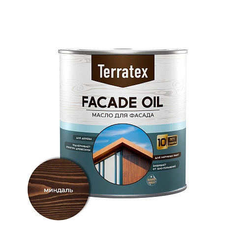 Масло для фасадов Terratex миндаль 0,75 л / 8