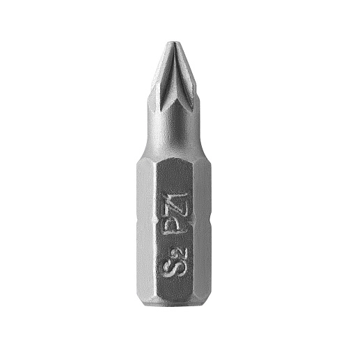 Бита PZ1 Olmo 346772 25 мм пескоструйная обработка S2 сталь (2 шт.), 12/288