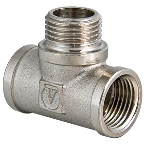 Тройник переход. Valtec VTr.132.N.0004 Ø1/2" в-н-в латун., 10/100