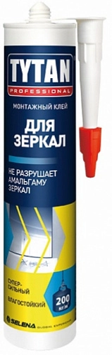Клей монтажный TYTAN Professional для зеркал бежевый 310 мл/12