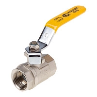 Кран шаровой газовый Aqualink 07102 Ø3/4" в-в ручка, 10/100