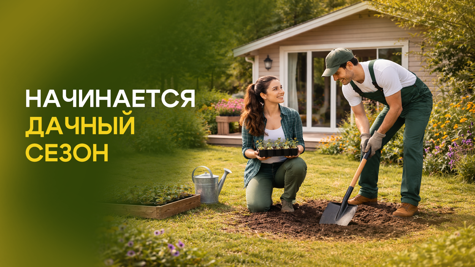 Сезон открыт — всё для дачи в одном месте