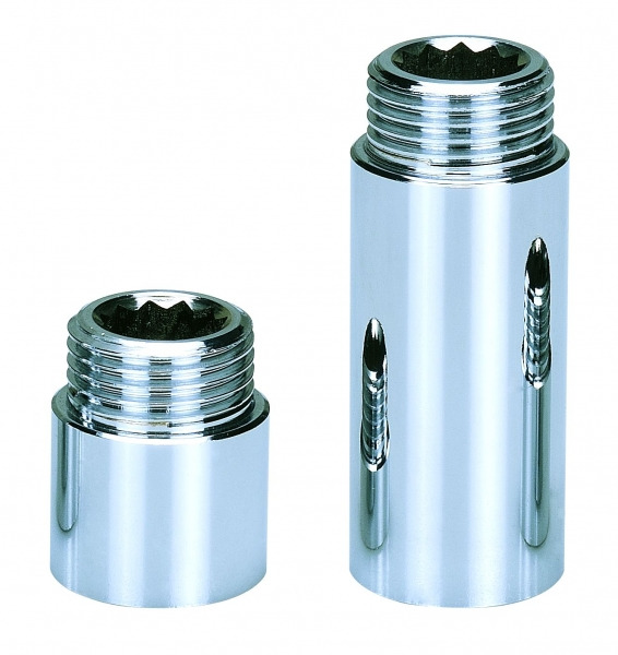 Удлинитель Aqualink 02406 Ø1/2"-30 мм в-н хром. 10/240