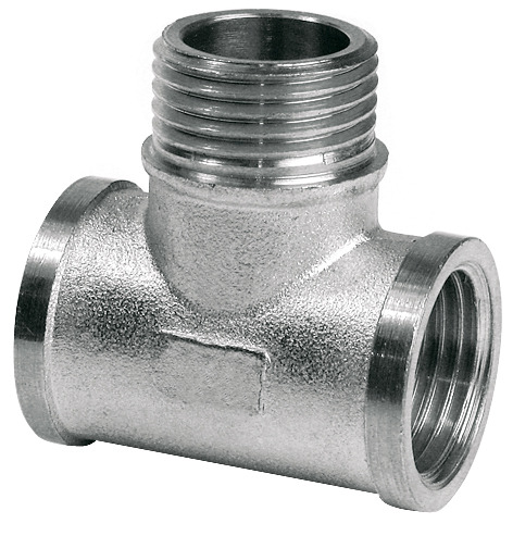 Тройник переход. Aqualink 02574 Ø1/2" в-н-в латун., 10/120