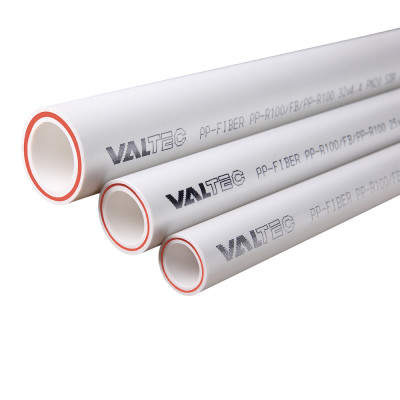 Труба полипропилен. армир.стекловолокном Valtec VTp.700.FB20.25.02 SDR 7.4 PN20 Ø25х4.2 мм 2 м /20