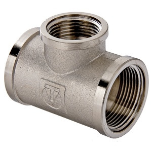 Тройник переход. Valtec VTr.750.N.0605 Ø1-3/4-1" в-в-в латун., 5/30*