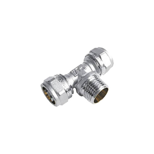 Тройник обжим. комбинир. Valtec VTm.333.N.320632 Ø32-1"-32 ц-ш-ц, 5/15