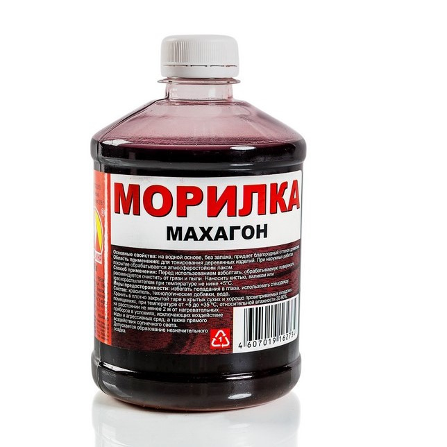 Морилка водная Вершина махагон 0,5 л / 20
